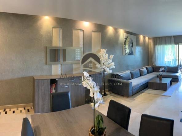 Sublime appartement 2CH meublé à AGDAL