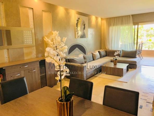 Sublime appartement 2CH meublé à AGDAL