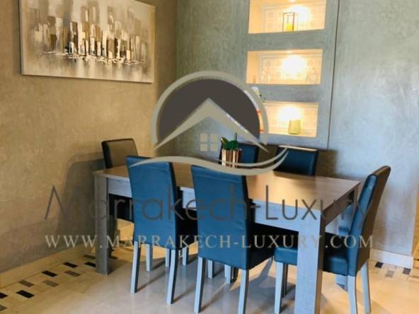 Sublime appartement 2CH meublé à AGDAL