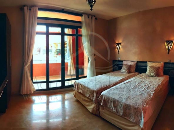 BEL APPARTEMENT DE CHARME 2 CH VUE DÉGAGÉE PROCHE DU GOLF D'AMELKIS ET DU GOLF ROYAL
