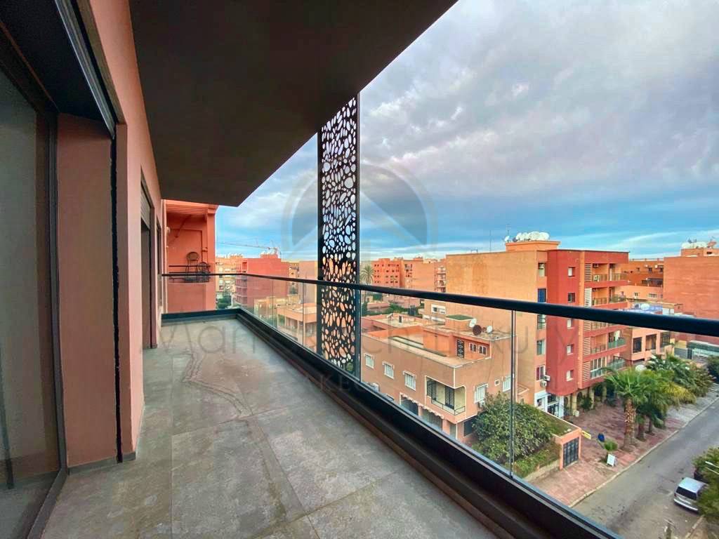 Penthouse de 3ch avec terrasse en plein Gueliz Marrakech