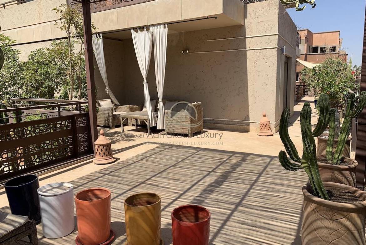 SPLENDIDE APPARTEMENT DE PRESTIGE AU CŒUR DU MARRAKECH