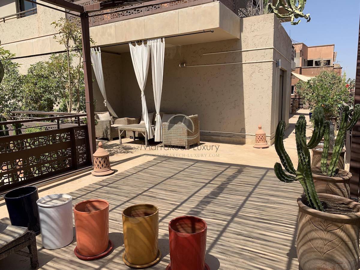 SPLENDIDE APPARTEMENT DE PRESTIGE AU CŒUR DU MARRAKECH