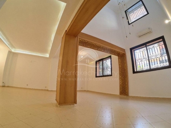 Duplex 136m2 en rdc à louer Victor-Hugo Marrakech