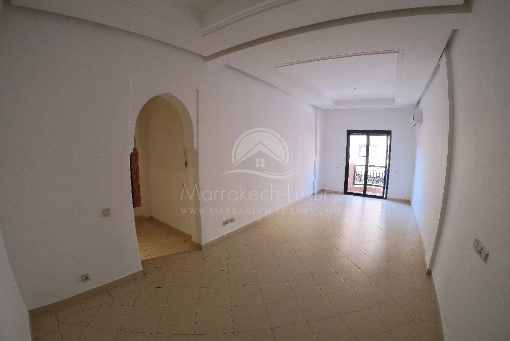 Appartement 2 chambres vide à louer à Victor Hugo Marrakech