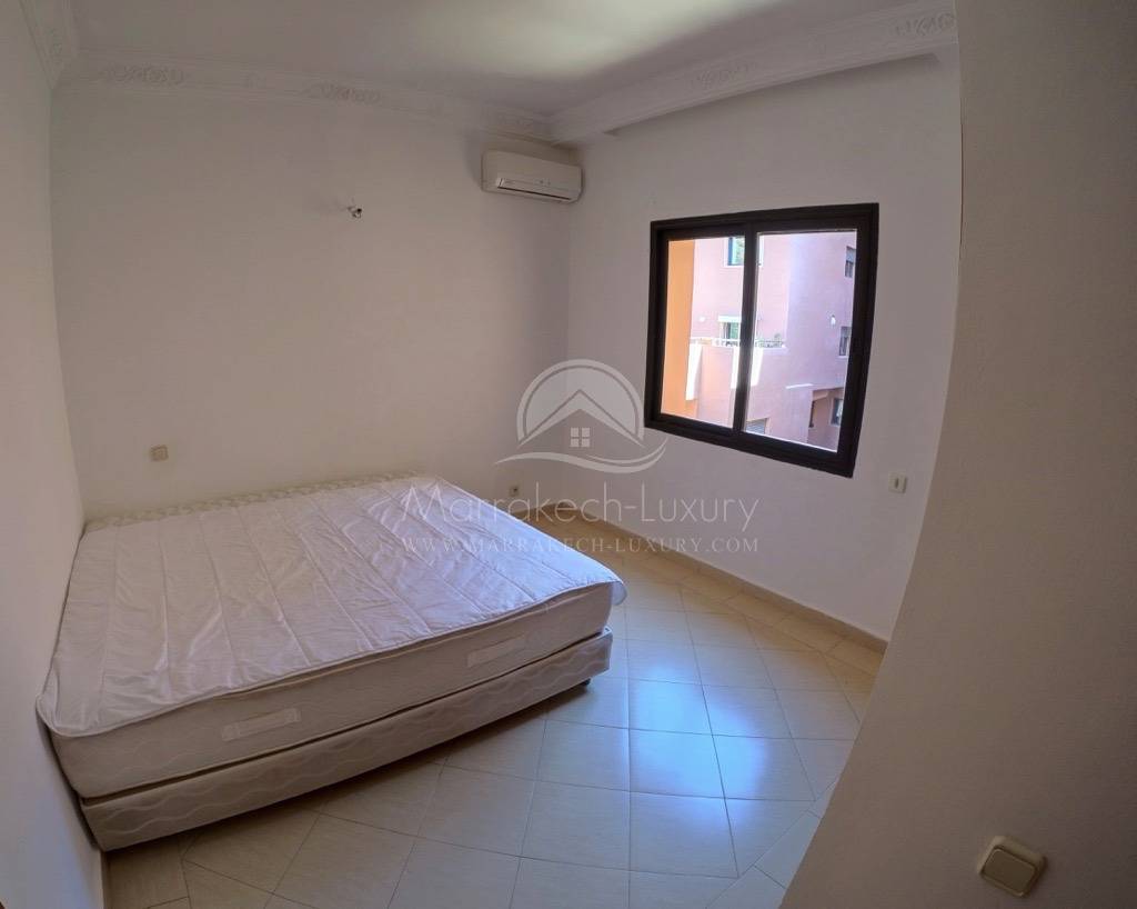 Appartement 2 chambres vide à louer à Victor Hugo Marrakech