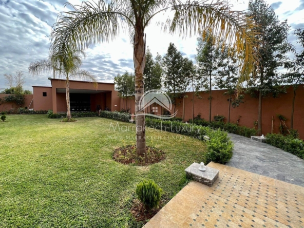 Villa moderne meublée à louer route de Fes Marrakech