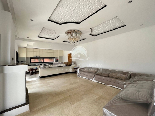 Villa moderne meublée à louer route de Fes Marrakech