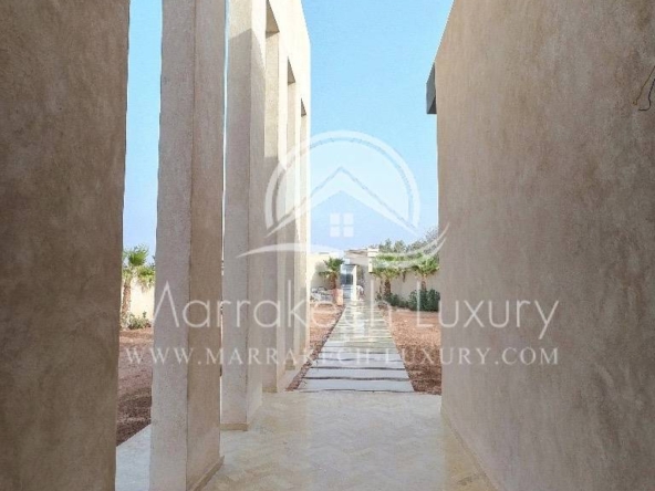 Villa Moderne neuve de plain-pied route Amizmiz Marrakech