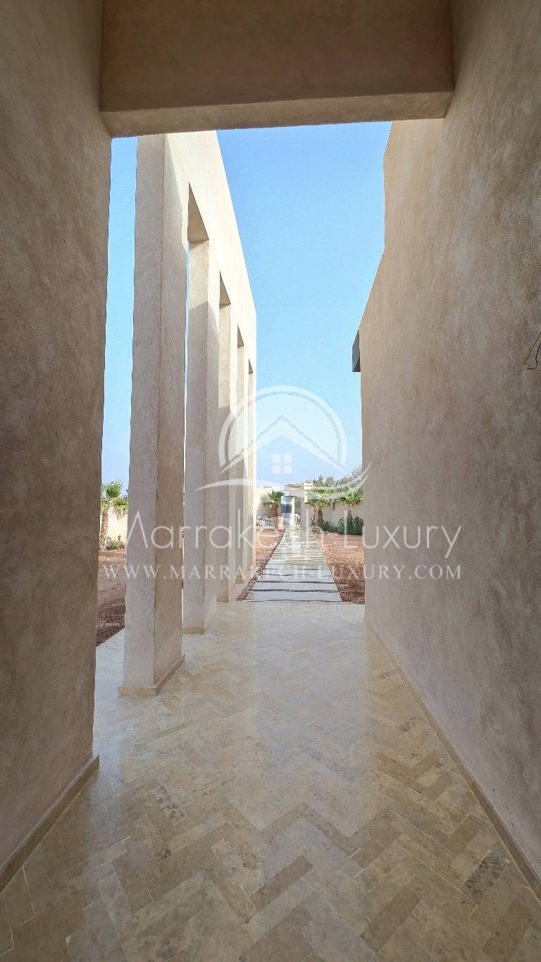 Villa Moderne neuve de plain-pied route Amizmiz Marrakech