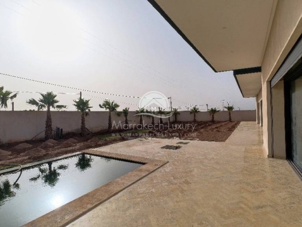 Villa Moderne neuve de plain-pied route Amizmiz Marrakech