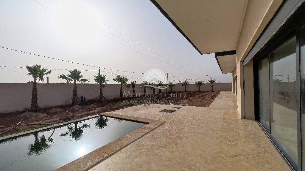 Villa Moderne neuve de plain-pied route Amizmiz Marrakech