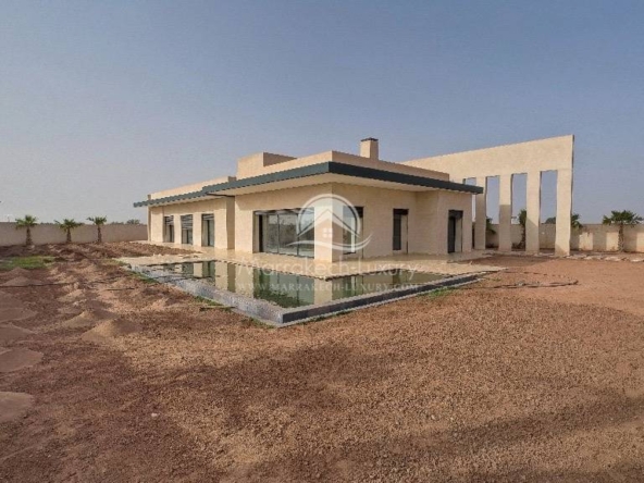 Villa Moderne neuve de plain-pied route Amizmiz Marrakech