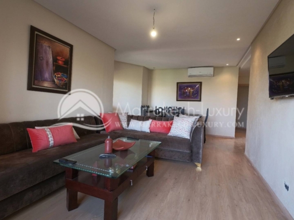 Appartement lumineux Dernier étage de 3 chambres avec Terrasse à Prestigia