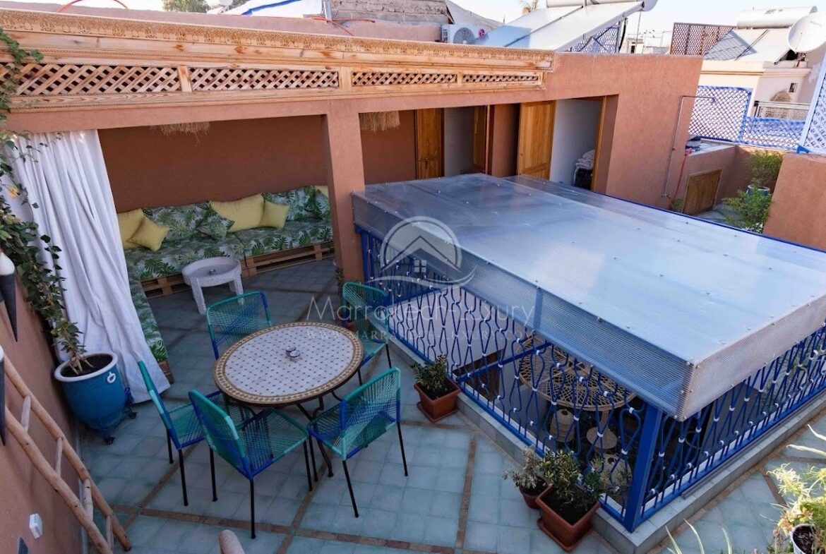 CHARMANT RIAD DE 3 CH À LA MEDINA DE MARRAKECH